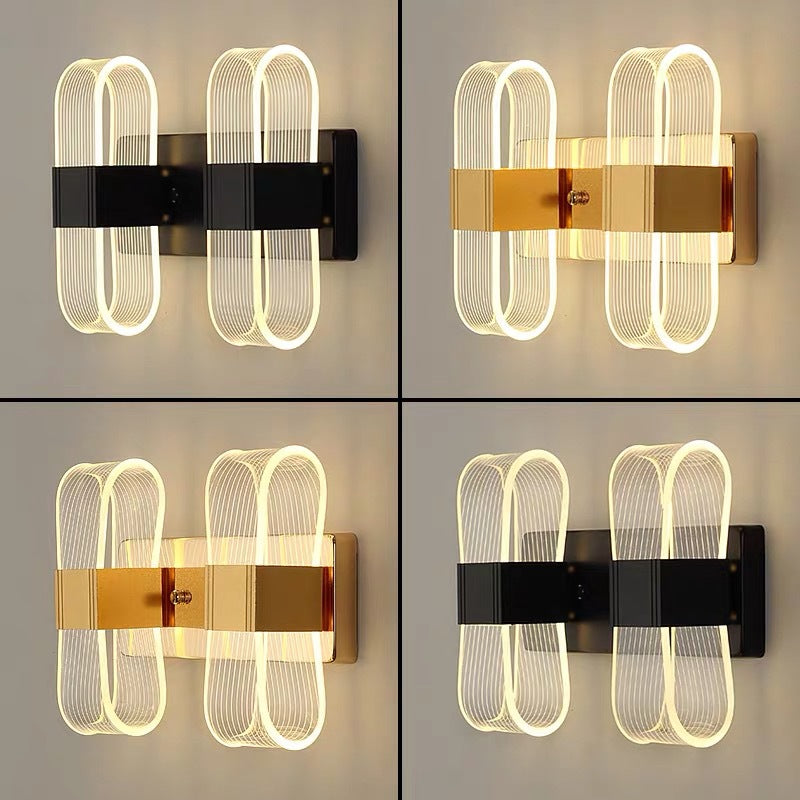 Nordic Style Wall Lamp – Golden Modern Lighting Fixture for Cozy Decor