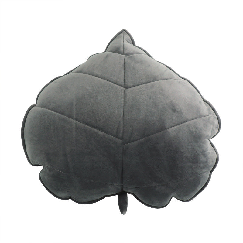 Stylish Heart Leaf Throw Cushion – Sofa Bed Pillow for Modern Home & Kids Room Decor