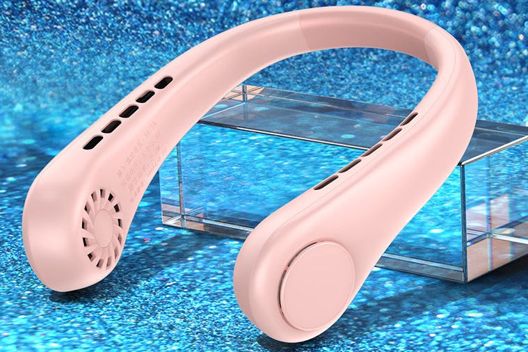 Smart Neck Fan – Bladeless Wearable Fan for Instant Cooling Anywhere