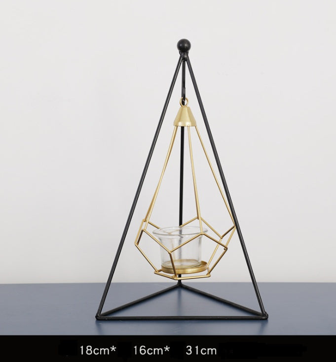 Elegant Table Candle Holders – Luxury Home Decor for Romantic Dinner Lighting