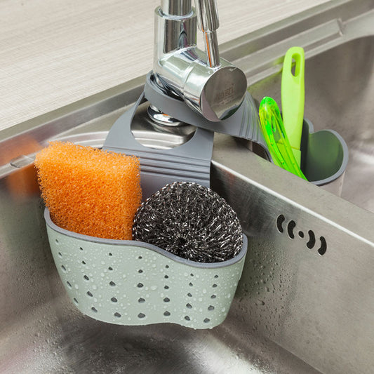 Kitchen Sink Caddy – Storage Rack for Sponge, Soap & Cleaning Essentials