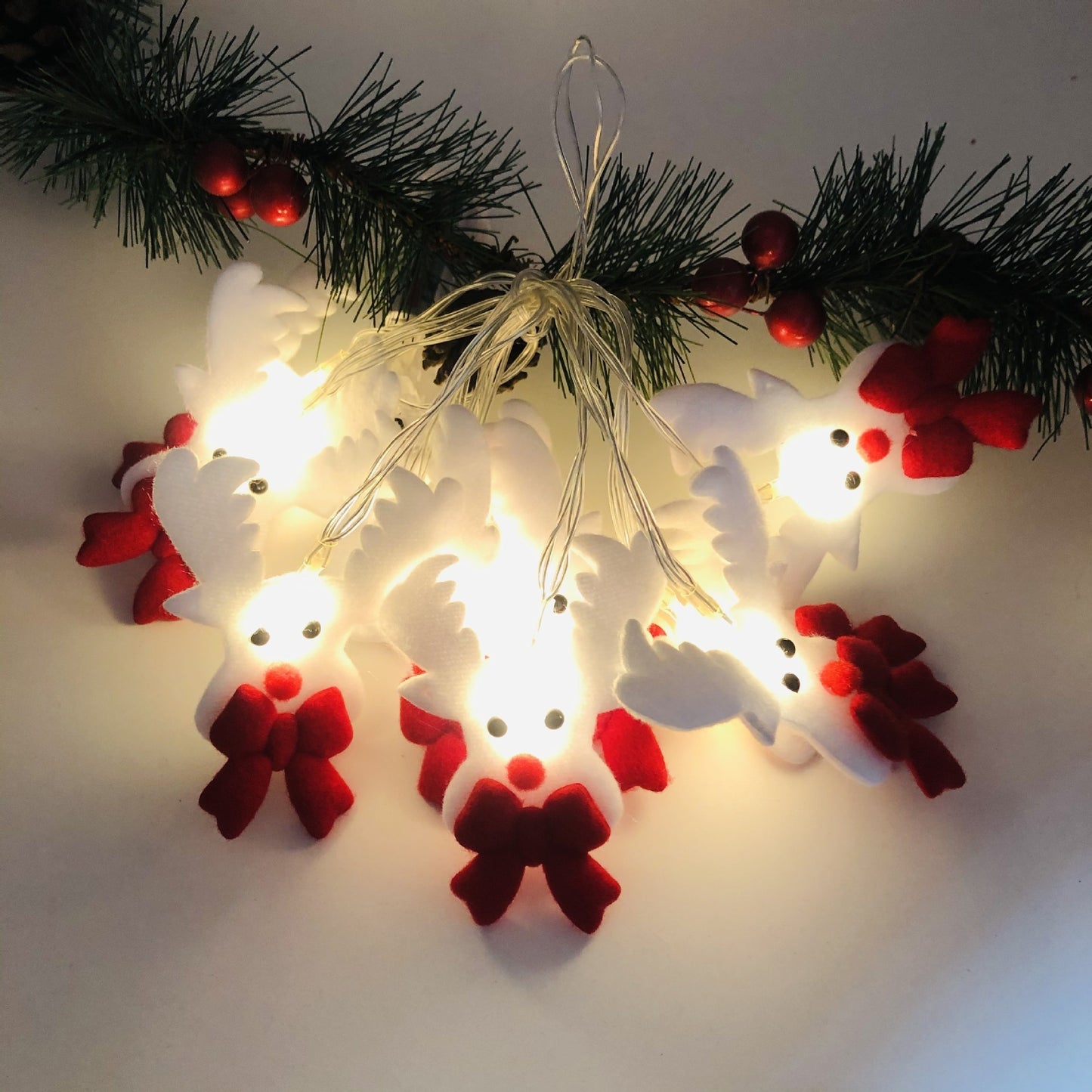 Christmas Snowman LED Garland – Spark Joy at Home