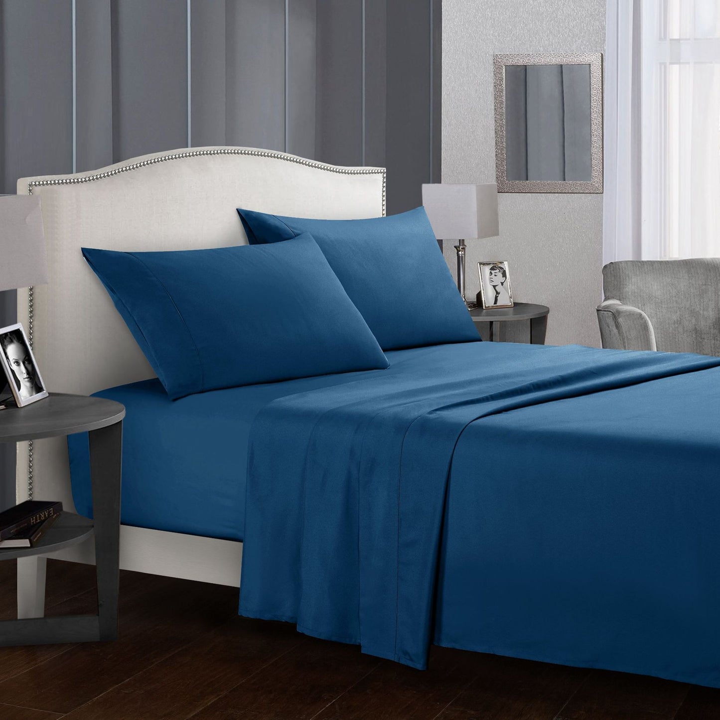 Soft 4-Piece Bedding Set – Comfortable Bed Sheets for Cozy & Relaxing Sleep