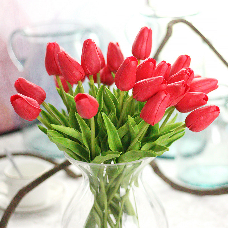 Decorative Fake Flowers for Table – Artificial Home Decor Floral Centerpiece Set