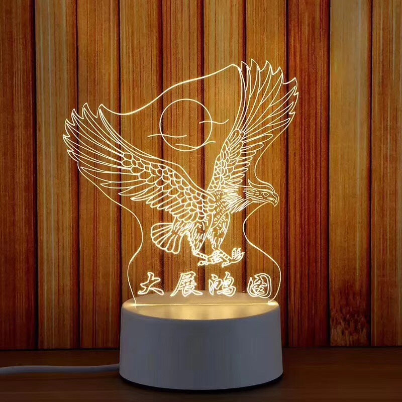 Creative Bedroom Night Light LED – Bedside Lamp for Relaxing Sleep & Home Decor