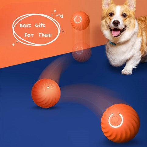 Durable Rubber Dog Ball Toy – Interactive Chew Toy for Puppies & Aggressive Chewers