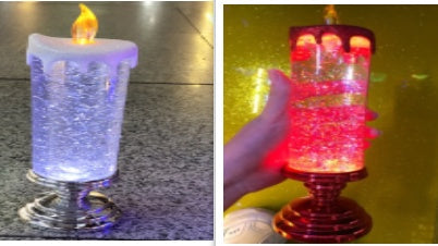 Mini LED Candle for Bedroom – Color Changing Waterproof Night Light & Home Decor