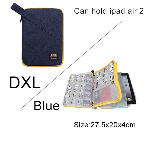 Travel Gadget Organizer Case – Cable Storage Bag for Phone Chargers & Tech Accessories