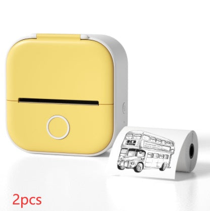 Mini Label & Photo Printer – Easy, Quick, Portable