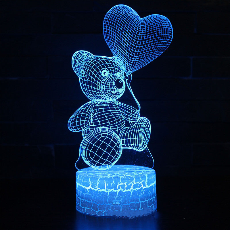 Best 3D LED Lamp – Acrylic Illusion Night Light for Room Decor