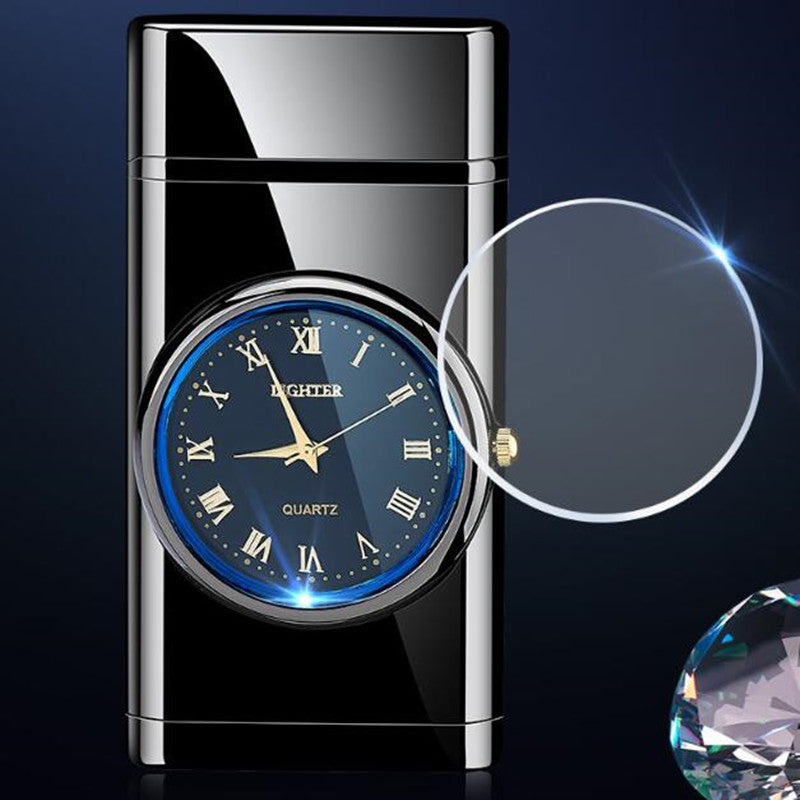 Creative Multifunction Watch Lighter for Men – Portable LED Flashing Cool Gift Idea