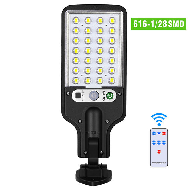 Solar Wall Light Outdoor Waterproof – LED Security Lamp for Garden & Home