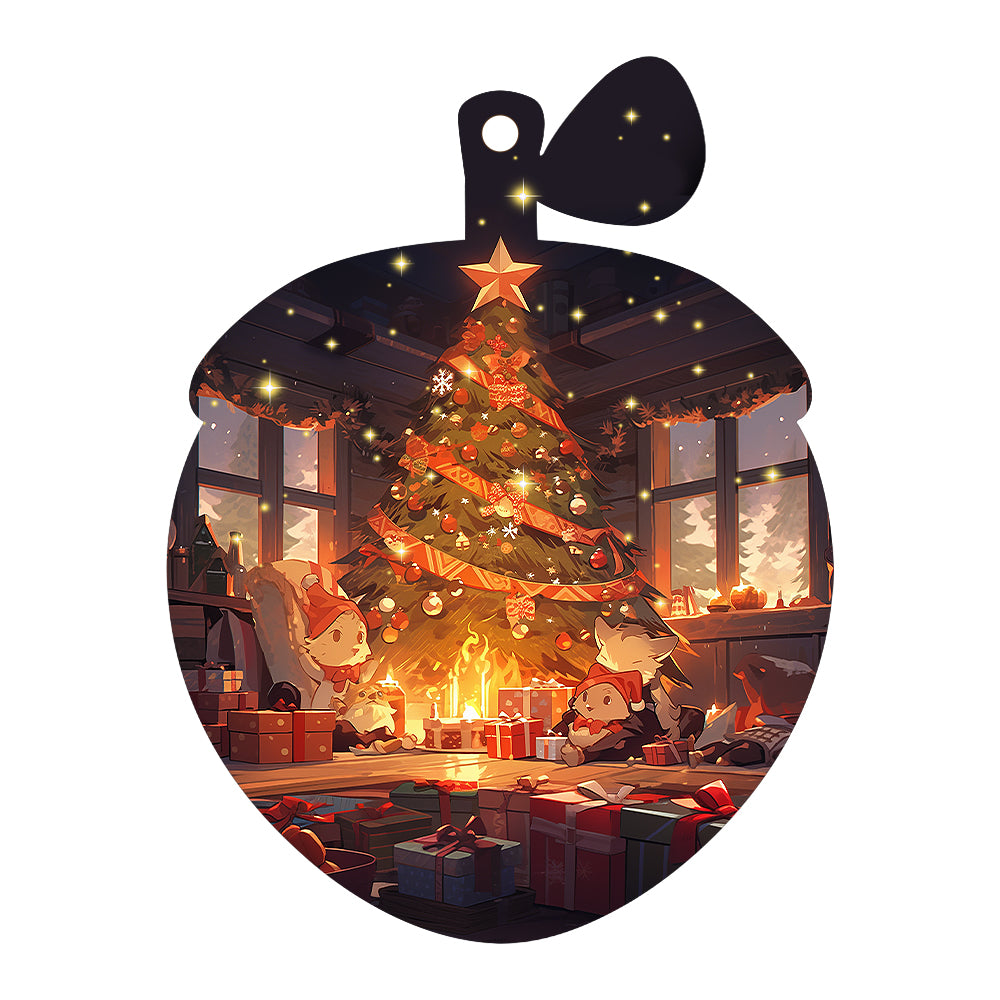 Christmas Hanging Car Ornament – Holiday Decor Pendant for Car & Home