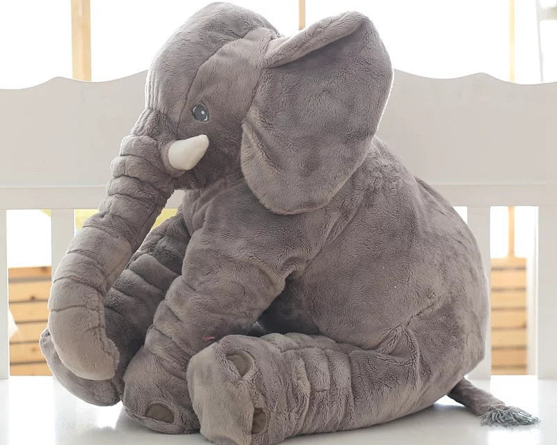 Cuddly Elephant Plush – Cozy Bedtime Friend for Kids & Baby Sleep
