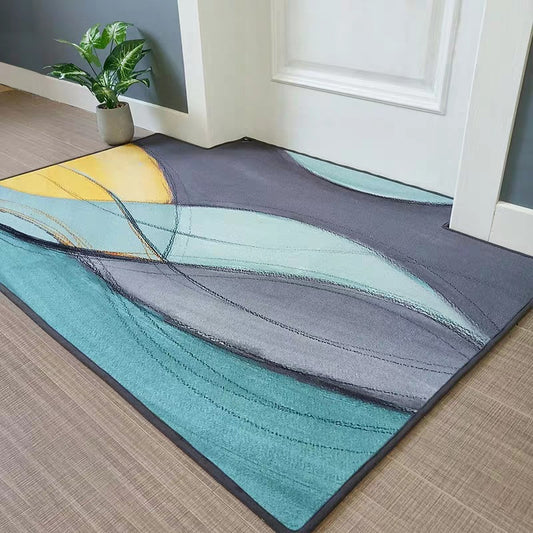 Modern Floor Mat – Non-Slip Absorbent Door Rug for Entryway & Kitchen