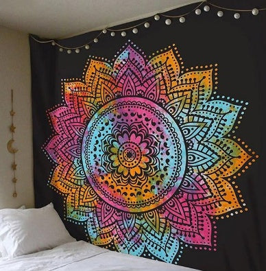 Boho Beach Blanket Tapestry – Wall Hanging Decor for Bedroom, Dorm & Living Room