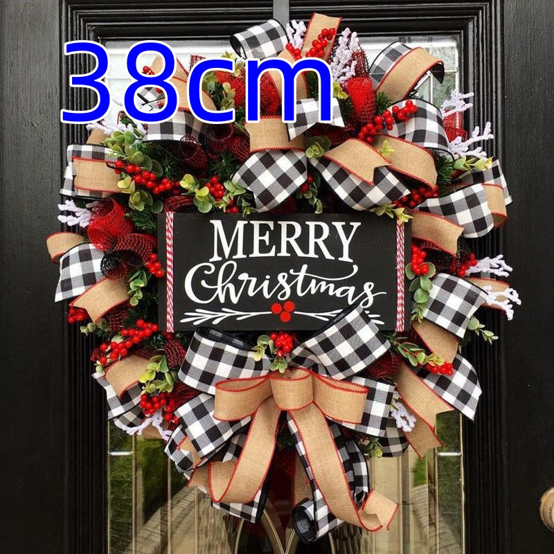 Christmas Garland Ribbon with Bows – Stylish Holiday Decor for Any Room