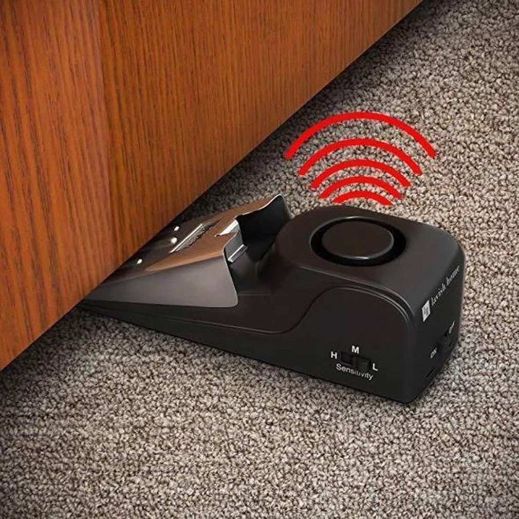 Door Stop Alarm – Burglar & Home Safety Door Security Tool