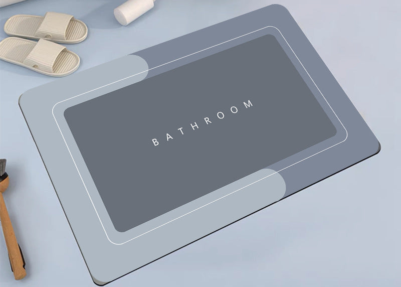 Non-Slip Quick Dry Bathroom Rug – Super Absorbent Soft Shower Floor Mat