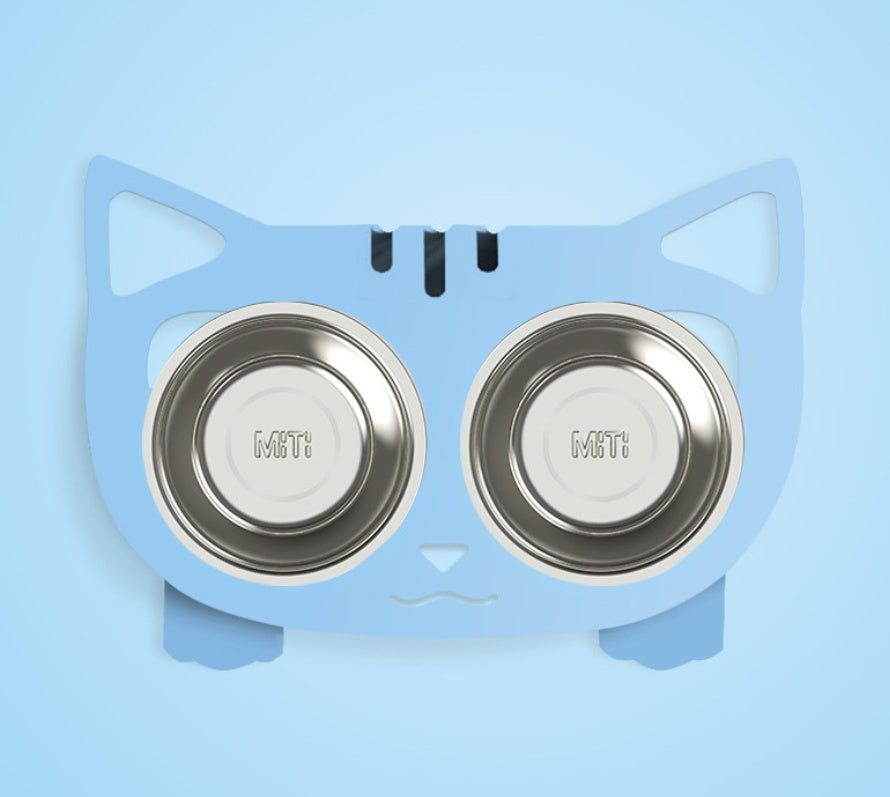 Anti-Spill Cat Dog Bowl – Stable Feeding Water Bowl for Pets at Home