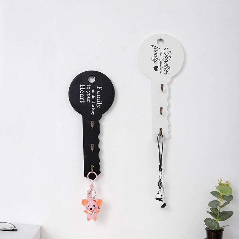 Decorative Hook Rack for Keys, Coats & Quick Grab