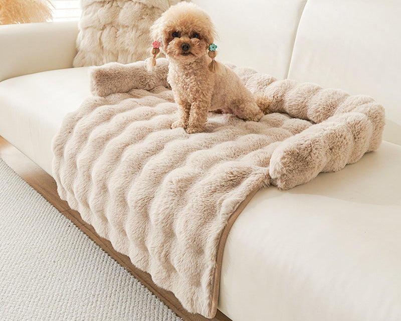 Winter Pet Mat – Soft, Warm, Non-Slip Dog Bed for Indoor & Outdoor
