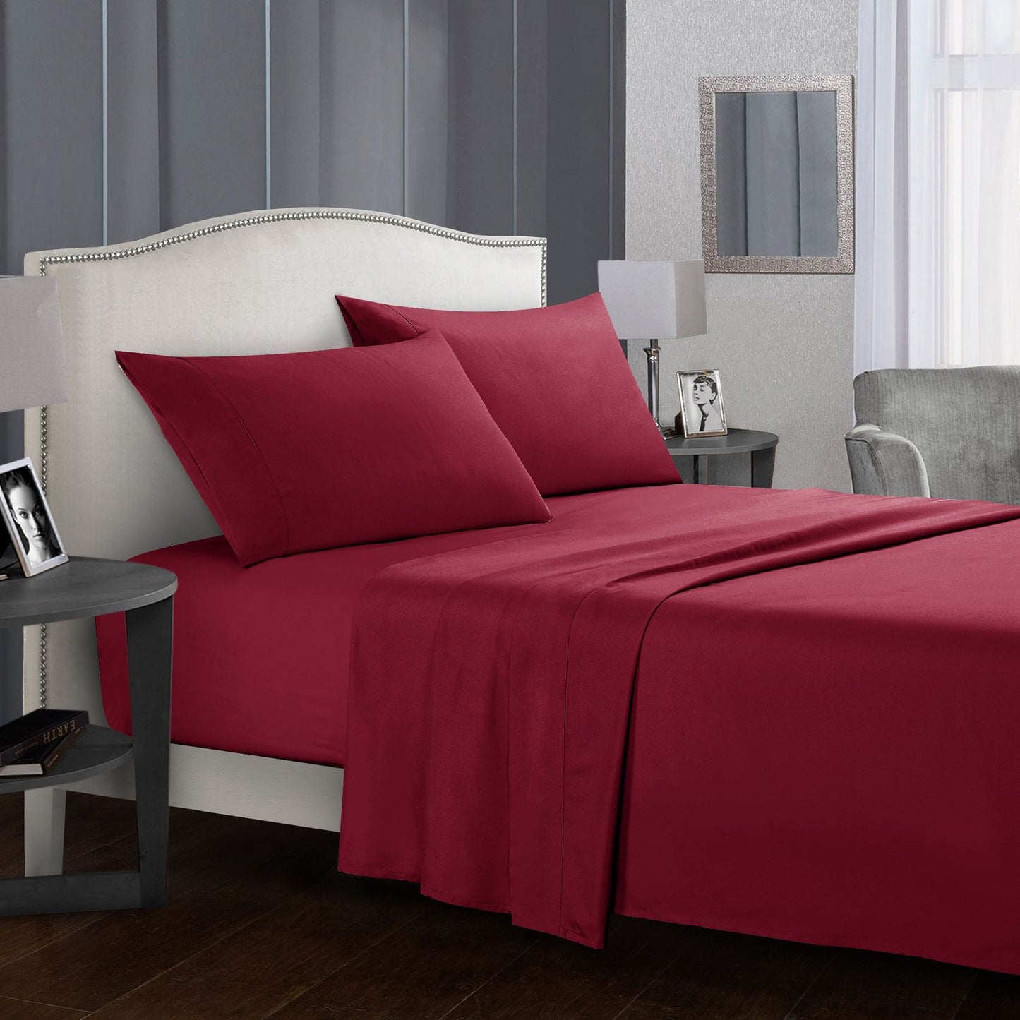 Soft 4-Piece Bedding Set – Comfortable Bed Sheets for Cozy & Relaxing Sleep