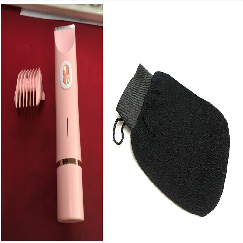 Women’s Electric Bikini Trimmer 2-in-1 Hair Remover – Painless Wet & Dry Pubic Hair Shaver for Sensitive Skin