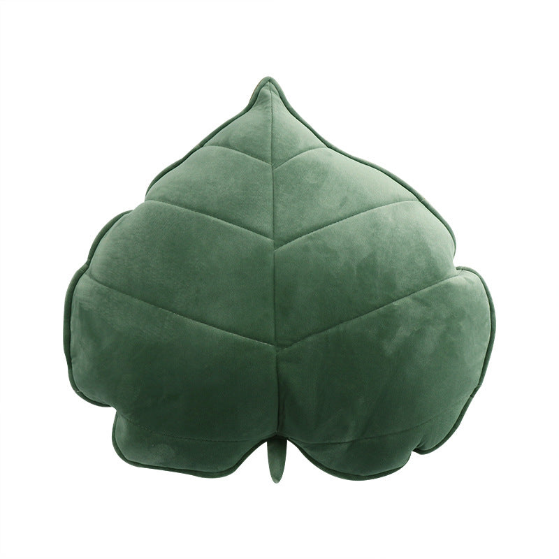 Stylish Heart Leaf Throw Cushion – Sofa Bed Pillow for Modern Home & Kids Room Decor