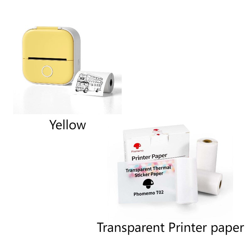 Mini Label & Photo Printer – Easy, Quick, Portable