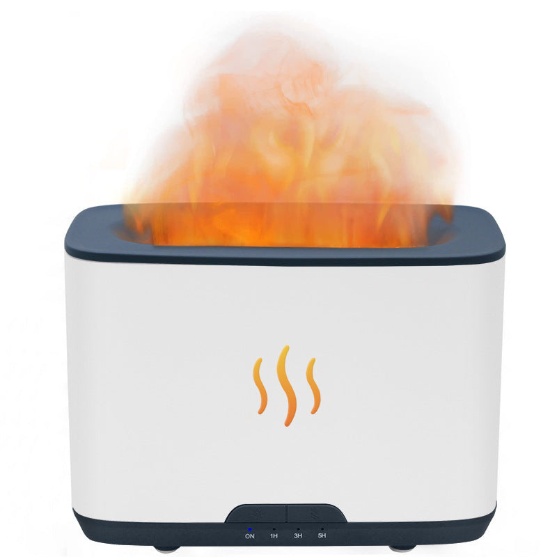 Flame Effect Air Humidifier – Essential Oil Diffuser for Better Sleep & Home Comfort