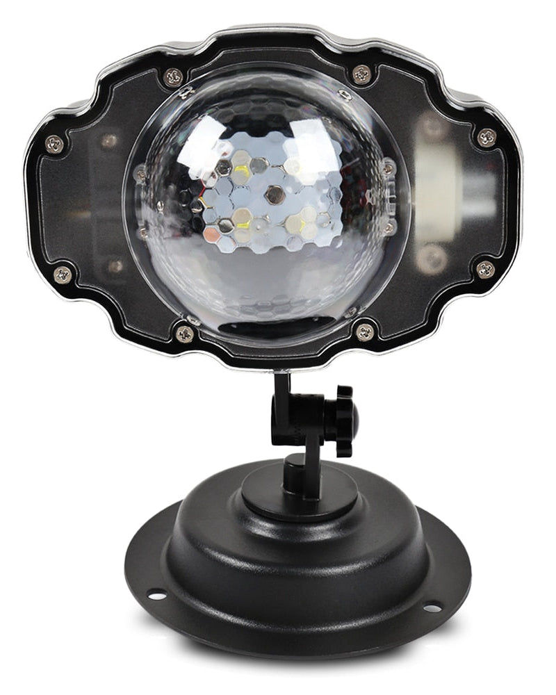 Christmas Snowflake Projector Light Outdoor – LED Moving Snow Light