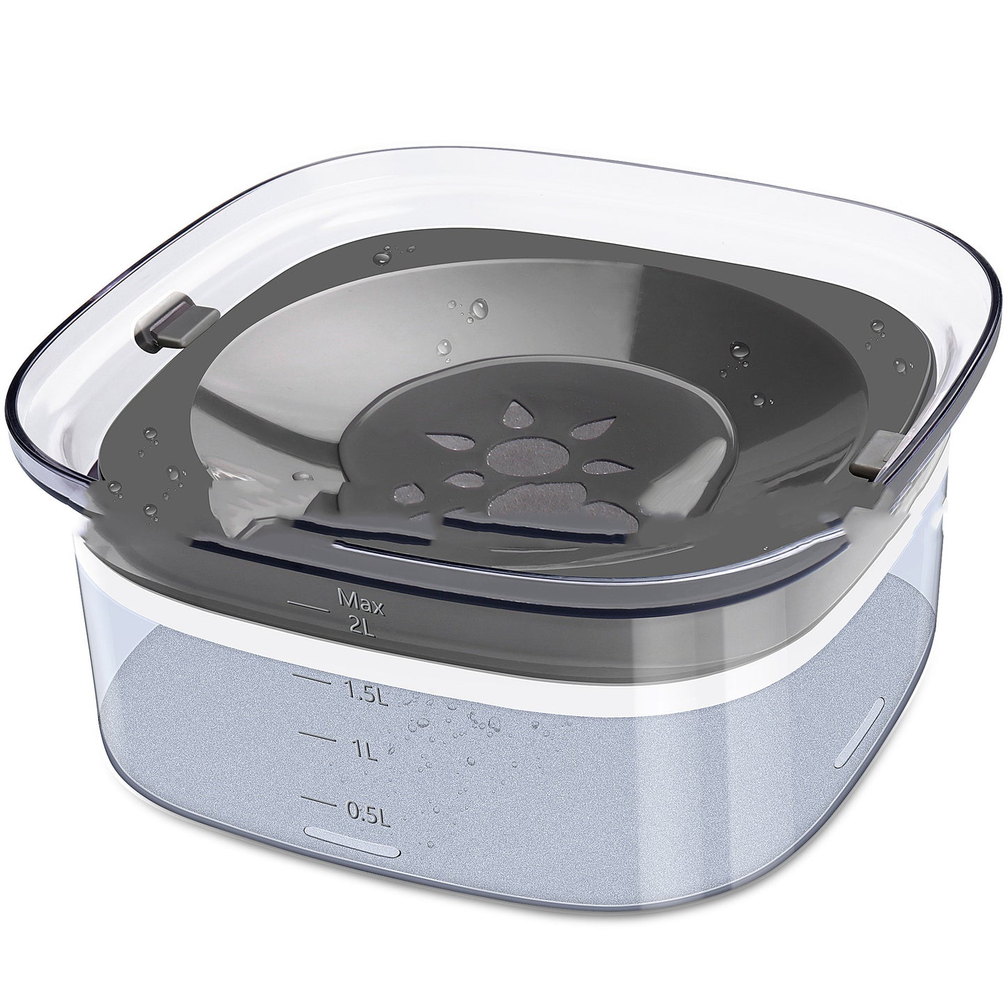 Spill Proof Dog Water Bowl – Large Capacity