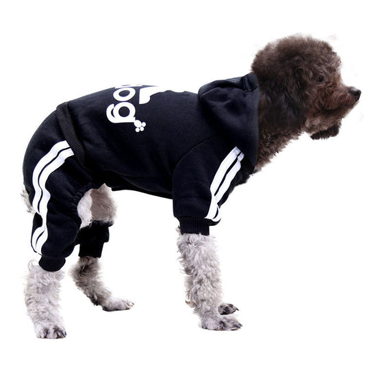 Cozy Pet Sweater Winter Jacket Plush Dog Cat Clothes Cute Button Warm Autumn Pet Outfit