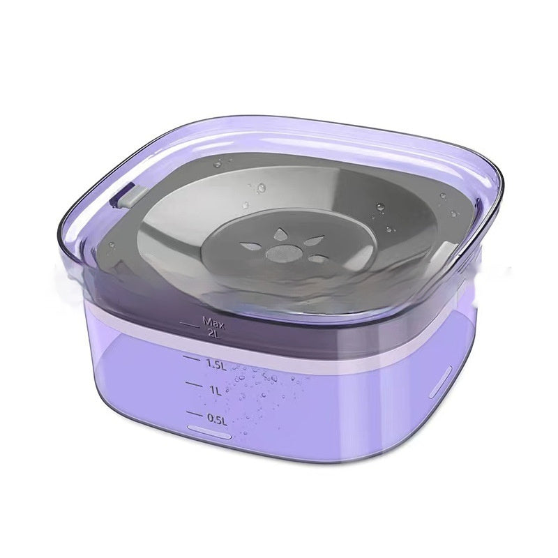 Spill Proof Dog Water Bowl – Large Capacity