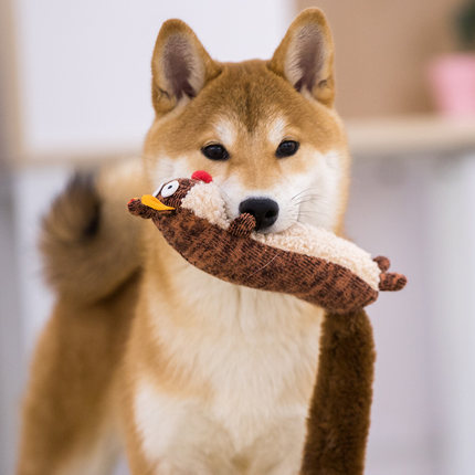 Stress‑Relief Pet Toy – Plush Sound Comfort Toy for Happy Pets