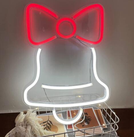 Aesthetic LED Neon Light Acrylic Back Panel – Room Decor Lamp for Bedroom & Gifts