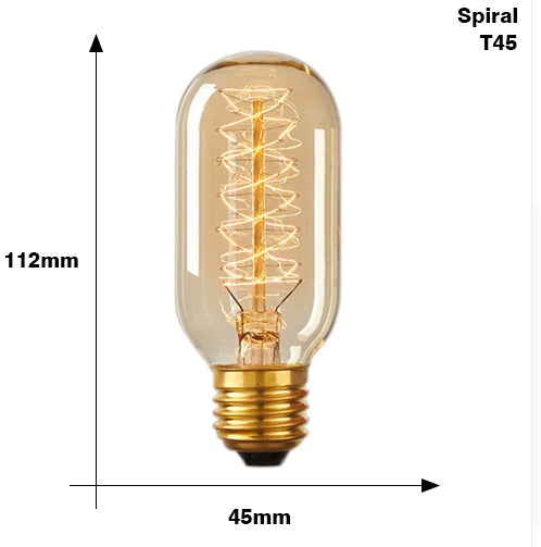 Retro Vintage Edison Bulb E27 – Stylish Filament Lighting for Home Decor