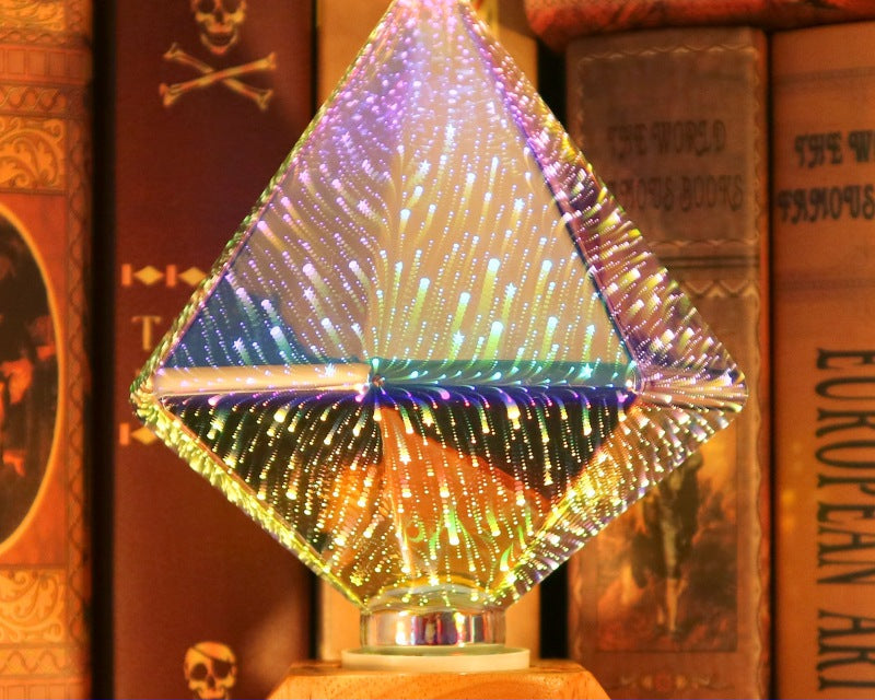 Christmas Fireworks Light Bulb – 3D LED Decorative Lamp for Festive Home Decoration