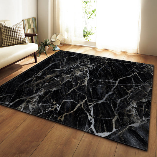 Marble Pattern Carpet Rug – Luxury Living Room & Bedroom Area Rug Home Decor