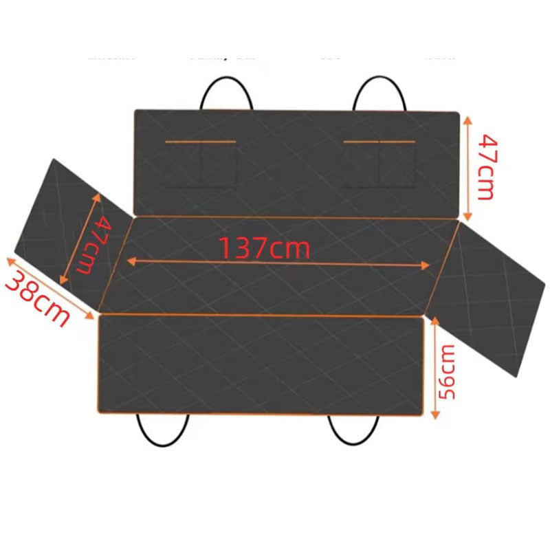 Dog Car Seat Protector – Waterproof Rear Seat Cover for Clean & Safe Pet Travel