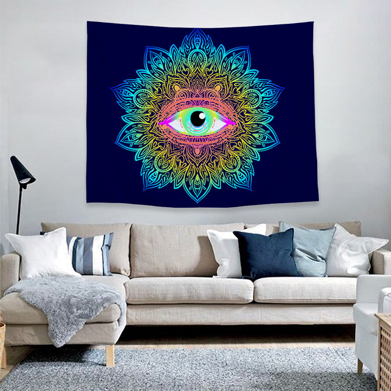 Artistic Psychedelic Tapestry – Trendy Aesthetic Wall Hanging for Modern Home Decor