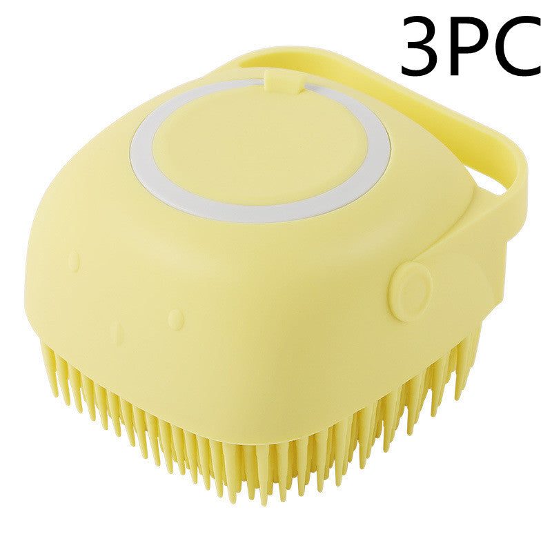 Silicone Dog Bath Gloves – Pet Grooming Brush & Massager for Cats & Dogs