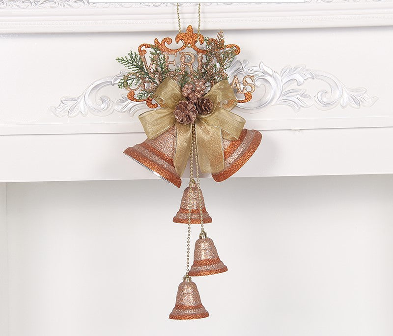 Christmas Tree Bell Ornament – Big Festive Bell Decor for Holiday Styling