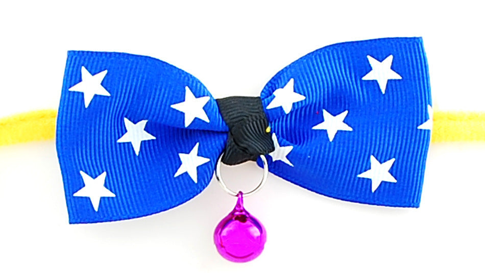 Fashion Pet Bow Tie – Cute Dog & Cat Collar Accessory for Everyday Style