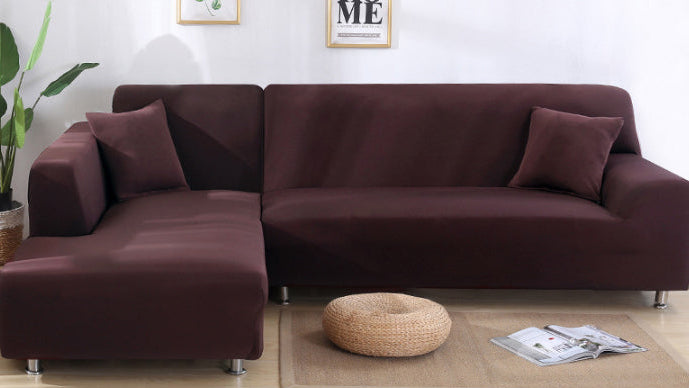 Elastic Sofa Slipcover for Corner Couch – Durable Sofa Armchair Protector
