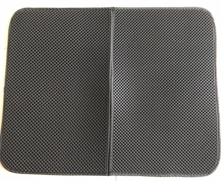 Double Layer Cat Litter Mat – Waterproof Easy Clean Litter Trapper