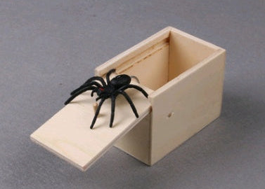 Spider Prank Scare Box – Funny Novelty Toy for Kids, Teens & Adults
