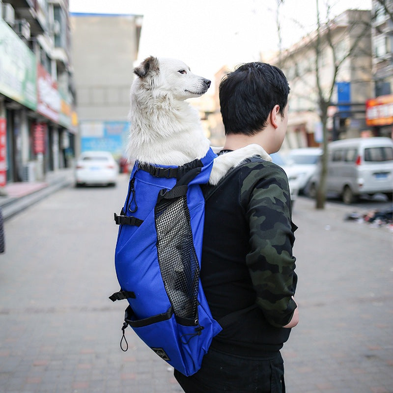 Portable Pet Carrier Backpack – Comfortable Dog Travel Bag for Small Pets