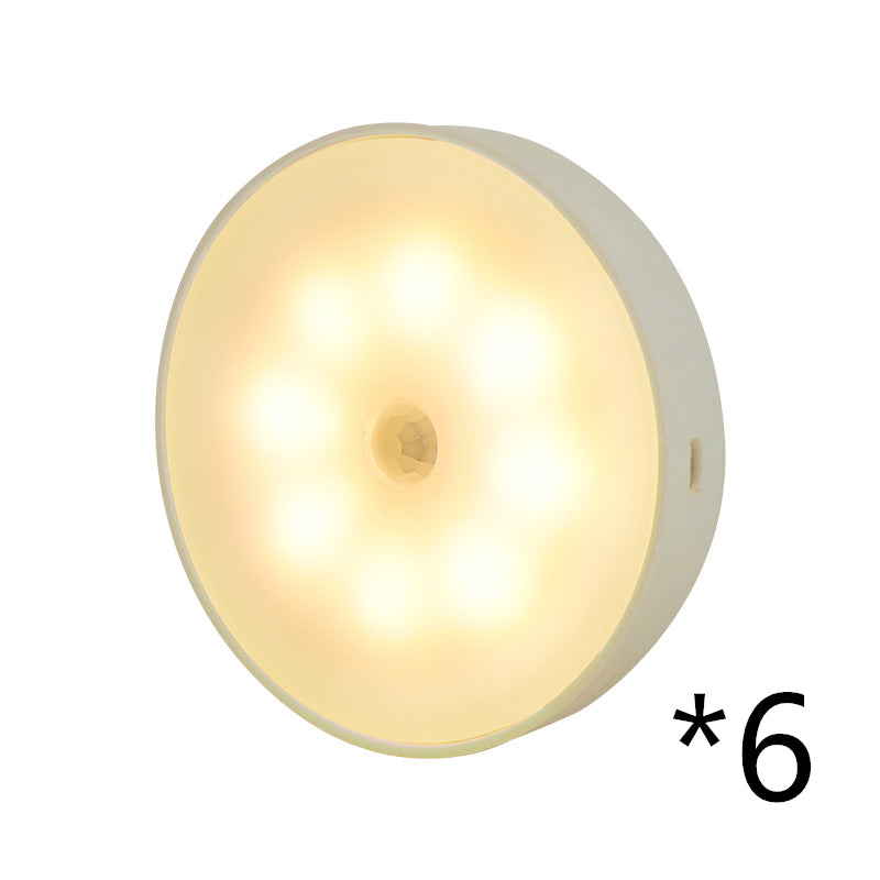 Wireless USB Motion Sensor Light – Rechargeable LED Puck Light